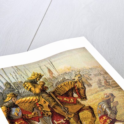 The Battle Of Agincourt by Anonymous