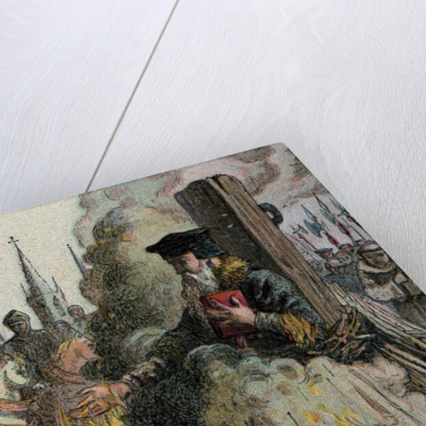 The Burning Of Cranmer by Anonymous