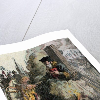 The Burning Of Cranmer by Anonymous