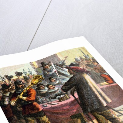 Cromwell Turns Out Parliament by Anonymous