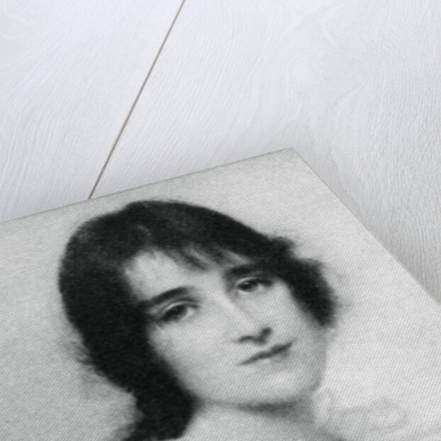 Lady Elizabeth Bowes-Lyon aged seventeen by Anonymous