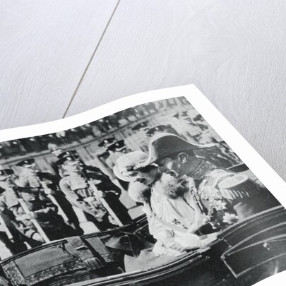 The Duke and Duchess of York leaving St Pauls Cathedral with their daughters by Anonymous