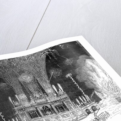 Fireworks at Green Park, St James's, April 27th by Anonymous