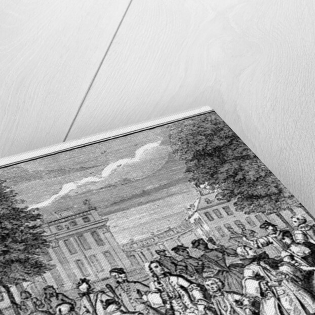 The Beau Monde in St James's Park by LP Boitard