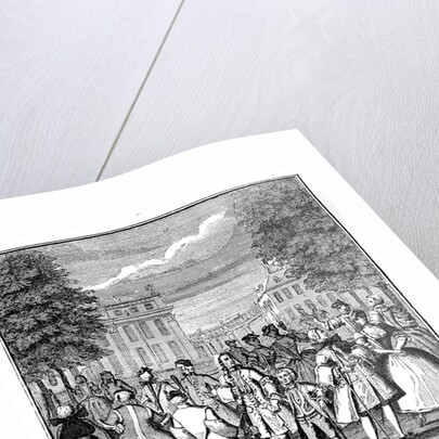 The Beau Monde in St James's Park by LP Boitard