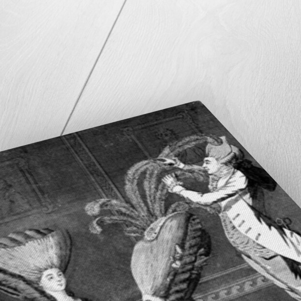 The Preposterous Head Dress or The Feathered Lady by Anonymous