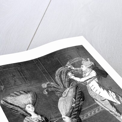 The Preposterous Head Dress or The Feathered Lady by Anonymous