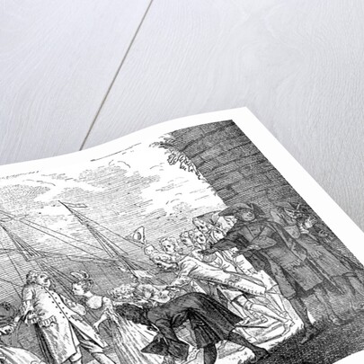 The Landing of Senesino by Anonymous