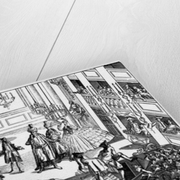 'Fitz-Giggo: A New English Uproar' 1763 by LP Boitard