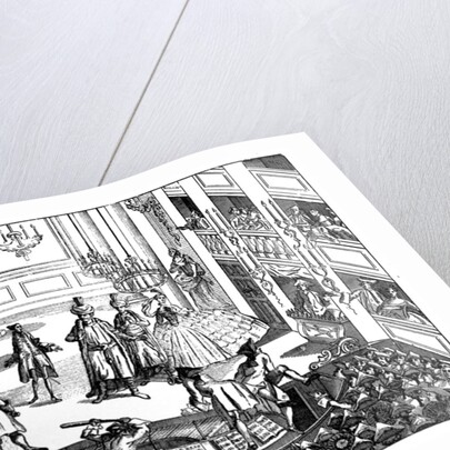 'Fitz-Giggo: A New English Uproar' 1763 by LP Boitard