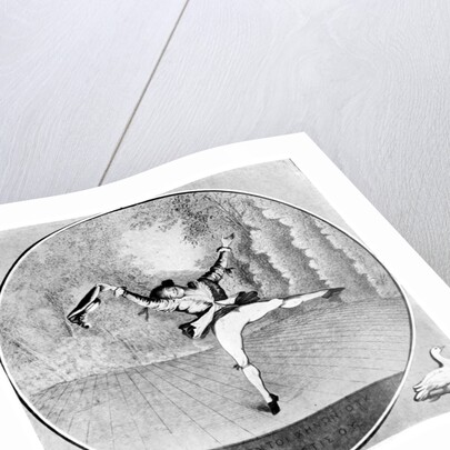 Satire on Vestris by Paul Sandby