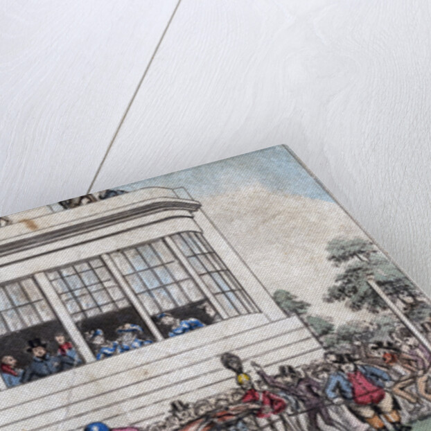 George IV and the Duke of York, The Royal Stand, Ascot by Anonymous