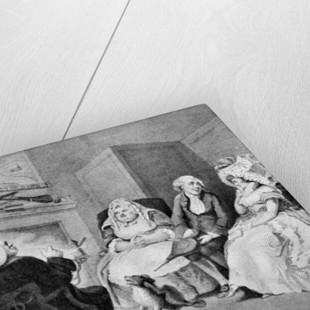 The Country Vicar's Fire Side by E Williams