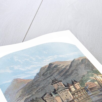 The Chillon Castle, Lake Geneva, Switzerland by Anonymous