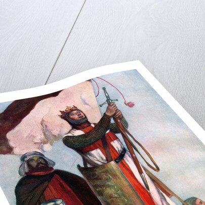 Crusaders sighting Jerusalem by Stephen Reid