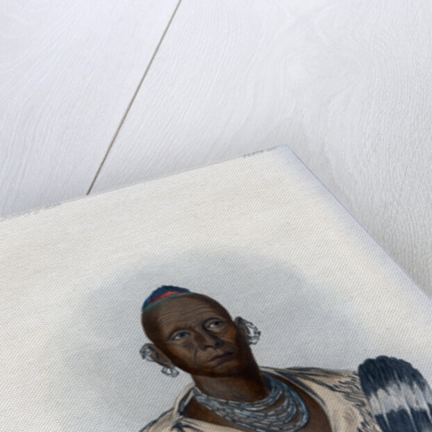 Muck-a-tah-mish-o-kah-kaik, The Black Hawk, A Sac Chief by Harris