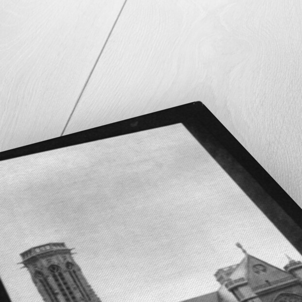 Front and porch of St Germain l'Auxerrois, Paris by Ernest Flammarion