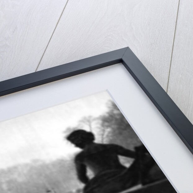 The Rond Point and Georges Clemenceau Place, Paris by Ernest Flammarion