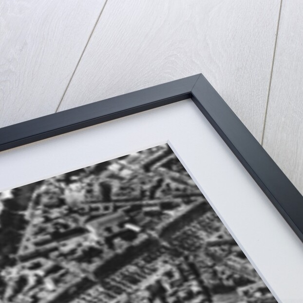 A bird's eye view of the Place de L'Etoile and the Arc de Triomphe, Paris by Ernest Flammarion