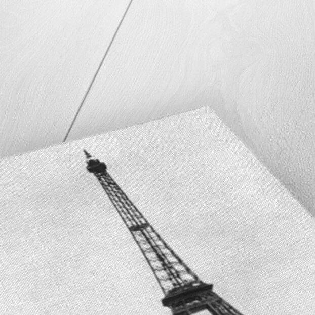 The Eiffel Tower from Trocadero, Paris by Ernest Flammarion