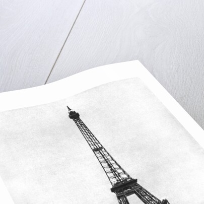 The Eiffel Tower from Trocadero, Paris by Ernest Flammarion