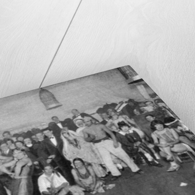 A students' ball, Paris by Ernest Flammarion