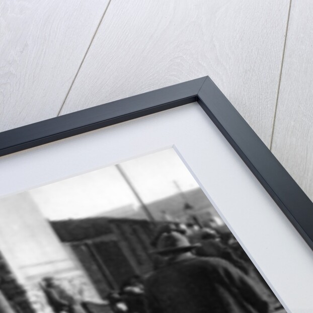 A display of goods at the flea market, Paris by Ernest Flammarion