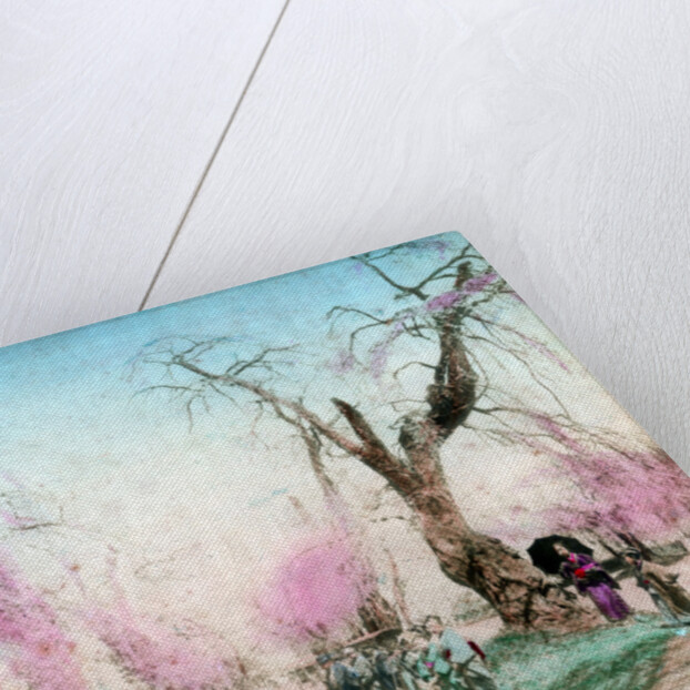 A park in springtime, Sendai, Miyagi Prefecture, Japan by Anonymous