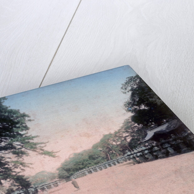 Lanterns at Zojoji in Shiba Park, Tokyo by Anonymous
