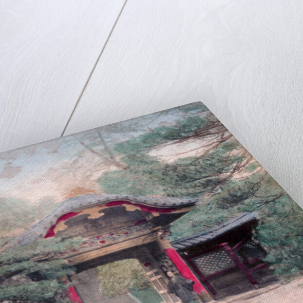 Gate of Zojoji Buddhist Temple, Shiba Park, Tokyo by Anonymous