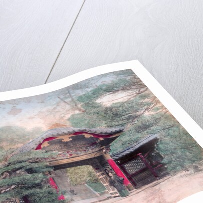 Gate of Zojoji Buddhist Temple, Shiba Park, Tokyo by Anonymous