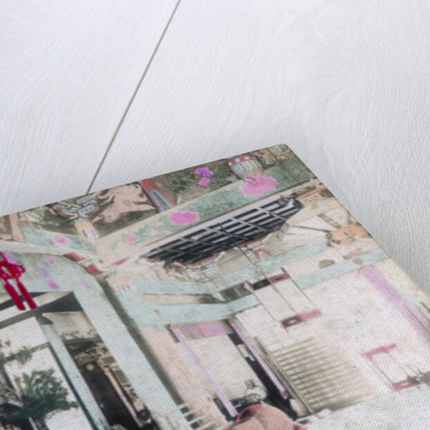 Inside of Kiyomizu Temple at Kyoto, Japan by Anonymous