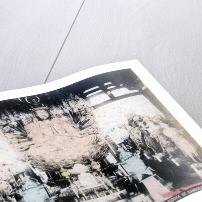 Middle Buddha, Sanjusangendo Temple, Kyoto, Japan by Anonymous