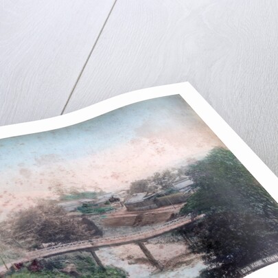 Kobe town from Nunobiki, Japan by Anonymous