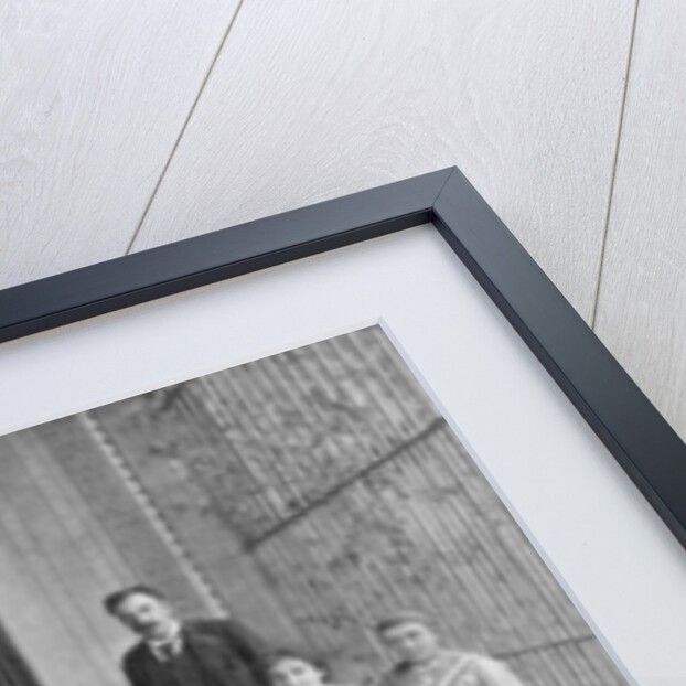 Senor Sáenz Peña and some of his family, on his seventy-third birthday by George Meisenbach