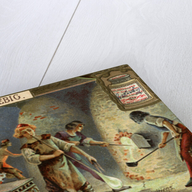 Glassmakers in the 14th century by Anonymous