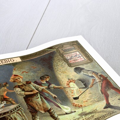 Glassmakers in the 14th century by Anonymous