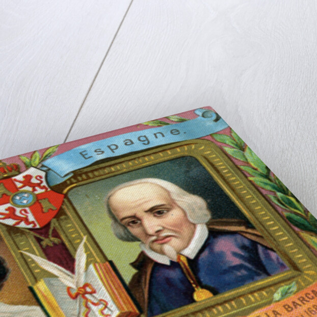 Miguel de Cervantes Saavedra and Pedro Calderon De La Barca by Anonymous