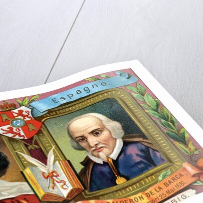 Miguel de Cervantes Saavedra and Pedro Calderon De La Barca by Anonymous