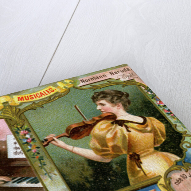 Clara Schumann and Wilma Norman-Neruda by Anonymous