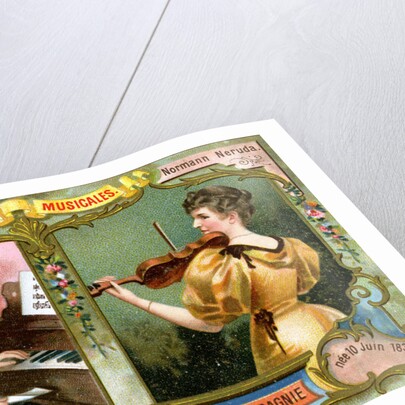 Clara Schumann and Wilma Norman-Neruda by Anonymous