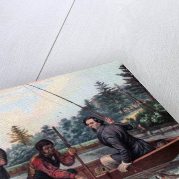 Catching a Trout by Currier and Ives