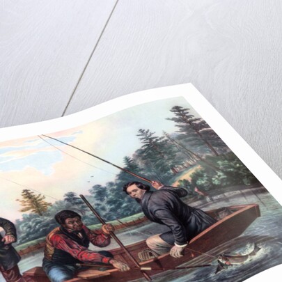 Catching a Trout by Currier and Ives
