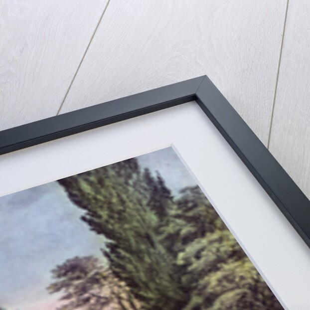 The Drive, Central Park by Currier and Ives