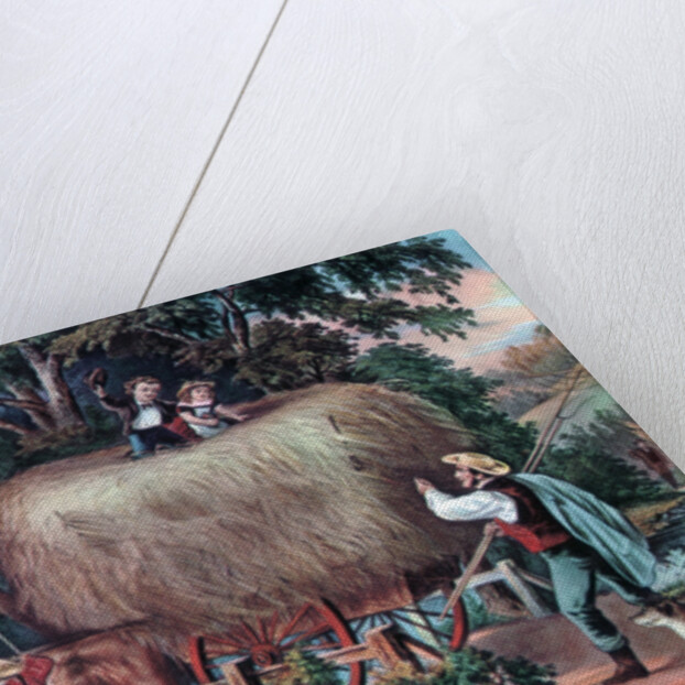 Haying Time, The Last Load by Currier and Ives