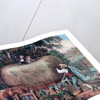 Haying Time, The Last Load by Currier and Ives