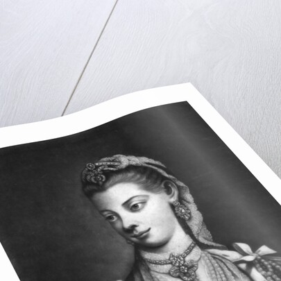 Charlotte, Queen Consort of King George III of Great Britain by Thomas Frye