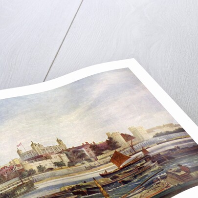 The Tower of London from across the Thames by Andre & Sleigh