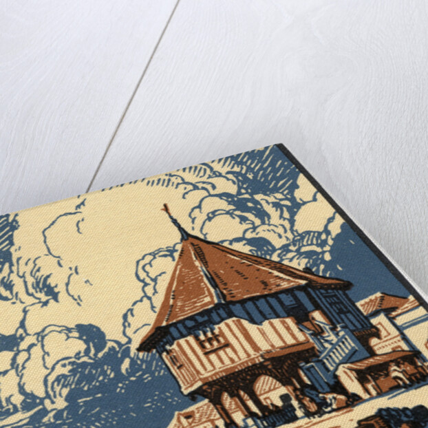 The Market Cross, Wymondham, Norfolk by Leonard Russell Squirrell