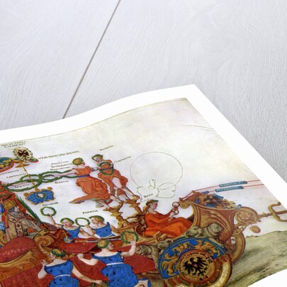 Triumphal Car of the Emperor Maximilian I by Albrecht Dürer